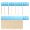 Toothpick Flags for Food - Oktoberfest Bavarian Flag Cupcake Toppers (100 pcs) view 1