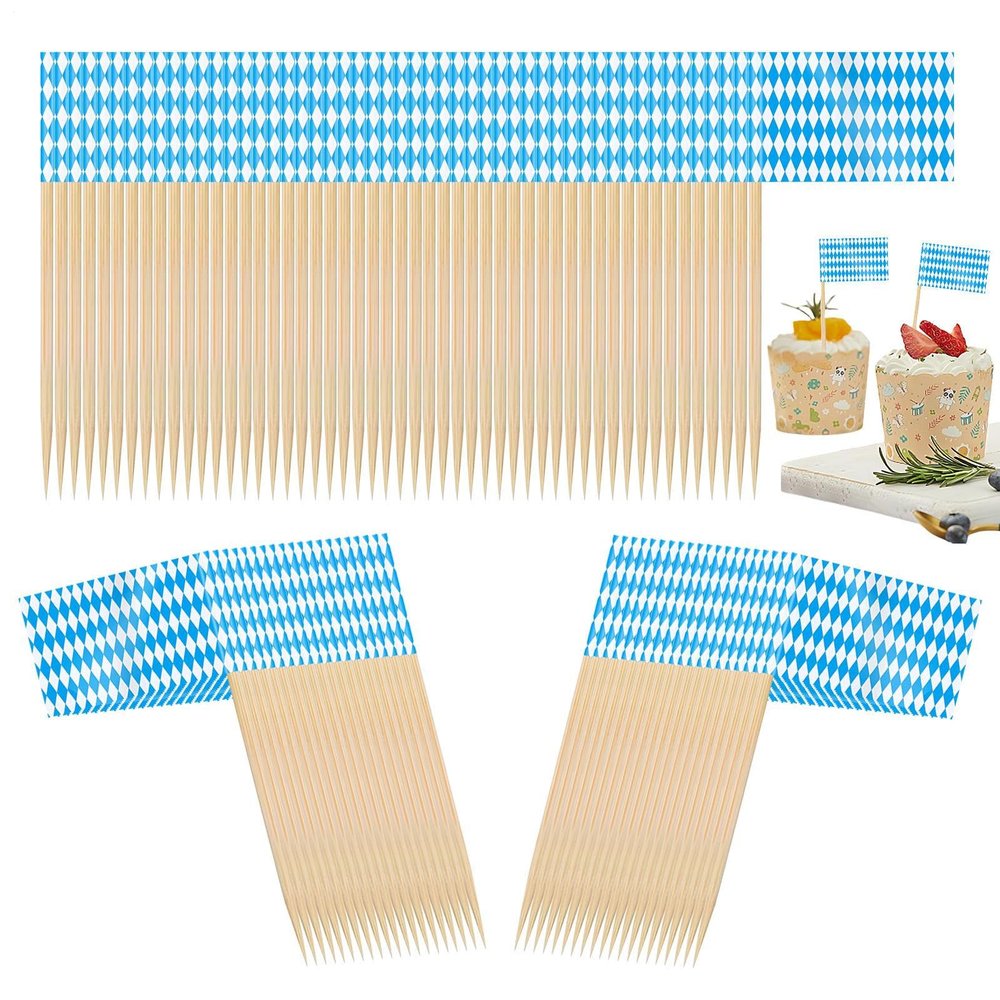 Mini Flag Picks for Appetizers