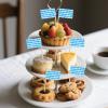 Toothpicks with Flag, Oktoberfest, Bavarian Flag, 100 pcs view 3
