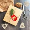 Wooden Christmas Tree Ornaments - 40 Pcs DIY Decoration view 4
