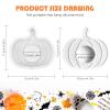Halloween Pumpkin Silicone Mold view 4