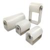 Stainless Steel Bracket Nylon Roller Flat Plastic Pulley, Green view 1