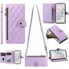 Miagon Crossbody Phone Case with Zipper for Honor X8C 4G view 1