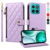 Miagon Crossbody Phone Case with Zipper for Honor X8C 4G view 2