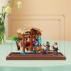 Transparent Acrylic Display Case for LEGO 75636 Windmill Village Cottage Model, Dustproof Storage Box, 3 mm view 2
