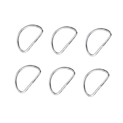 SOIMISS 100-Piece D-Ring Metal Buckles