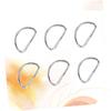 SOIMISS 100-Piece D-Ring Metal Buckles view 2