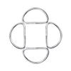 SOIMISS 100-Piece D-Ring Metal Buckles view 3