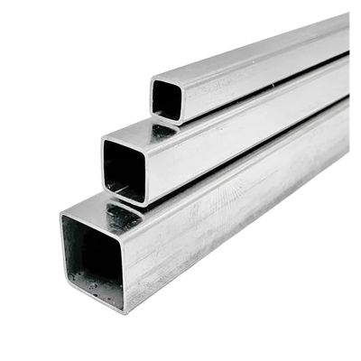 GUIPENG Stainless Steel Square Tube, Rectangular, Small/Large, 0.5 mm, 1 mm, or 1.5 mm Wall Thickness (250 mm Length, 12.7 × 12.7 × 1 mm, 1 pc)
