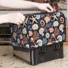 2-Slice Toaster Cover with Starfish Design and Pockets view 2