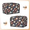 2-Slice Toaster Cover with Starfish Design and Pockets view 3