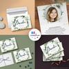 20 Personalized Thank-You Cards with Text and Photo view 3