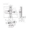 Z-Axis Linear Stage Manual Platform, Aluminum Alloy, ZLWG70 view 4