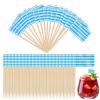 Bavarian Flag Toothpicks | 100 Count Party Snack Decor view 1