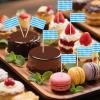Bavarian Flag Toothpicks | 100 Count Party Snack Decor view 3
