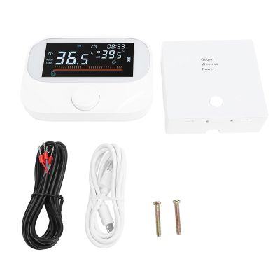 Smart Wireless Programmable Thermostat with LCD Display, 300 m Range