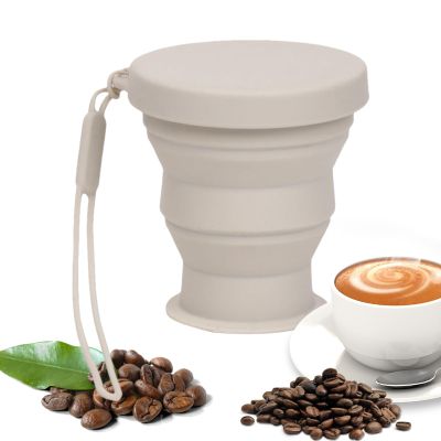 Foldable Silicone Coffee Cup, 200 ml