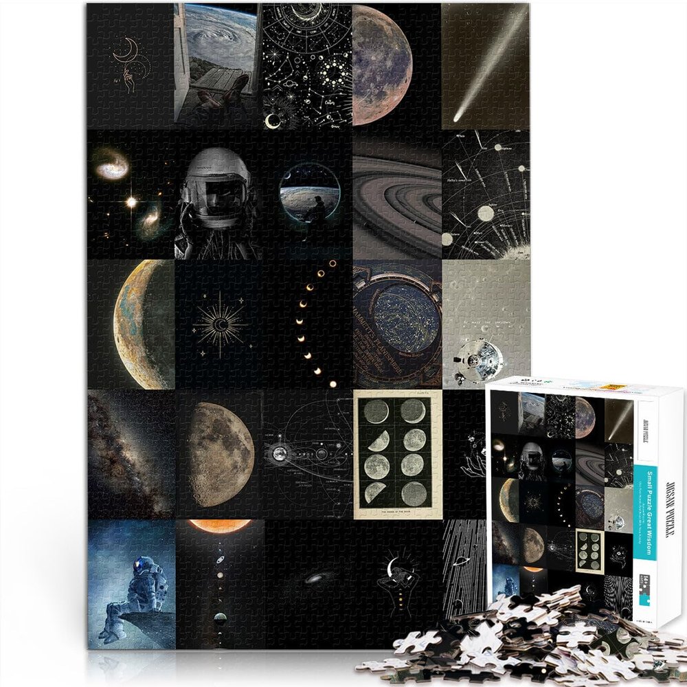 2,000-Piece Astronomical Mosaic Puzzle for Adults, 70 x 100 cm, Ages 14+