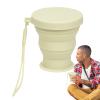 Portable Collapsible Cup, 200ml Silicone Travel Mug view 1