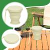 Portable Collapsible Cup, 200ml Silicone Travel Mug view 3
