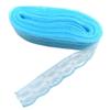 DQZRTUECA Lace Trim, 2.3 cm Wide, 9.1 m, Multicolor, for Wedding Dresses and Crafts, 4 Pieces (Sky Blue Lace) view 1