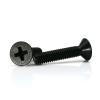 Manoud Black Stainless Steel Phillips Countersunk Screws, M2–M10, 30–100 mm, 20-Pack (M2.5 × 35 mm) view 3