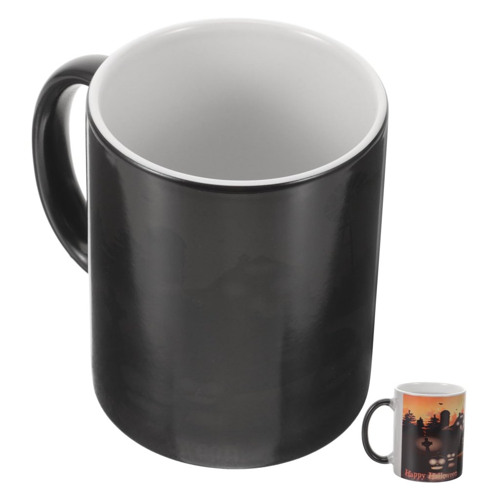 Cabilock Color-Changing Halloween Ceramic Mug for Hot Drinks