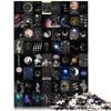 2000-Piece Astronomy Mosaic Puzzle, 27.5 x 39.3 in, Ages 14+ view 2