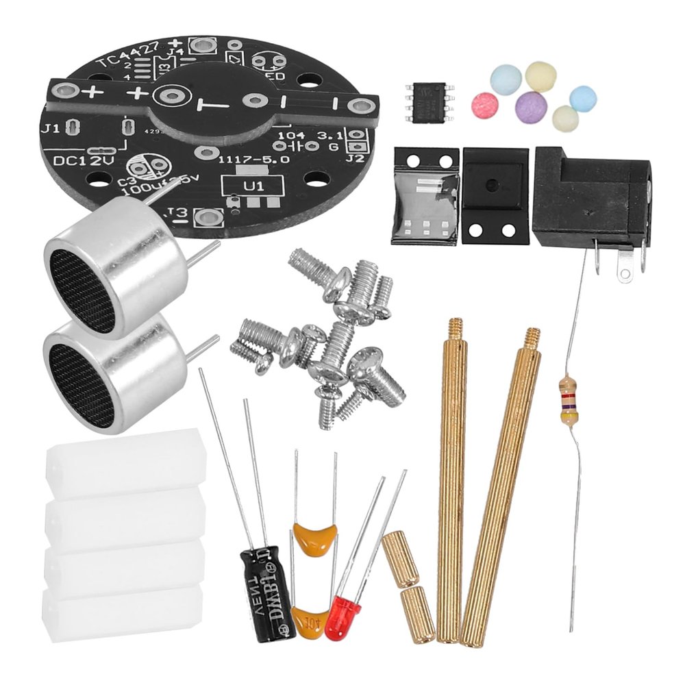 Electronics Soldering Kit, 1 Set for Soldering Practice and DIY Projects