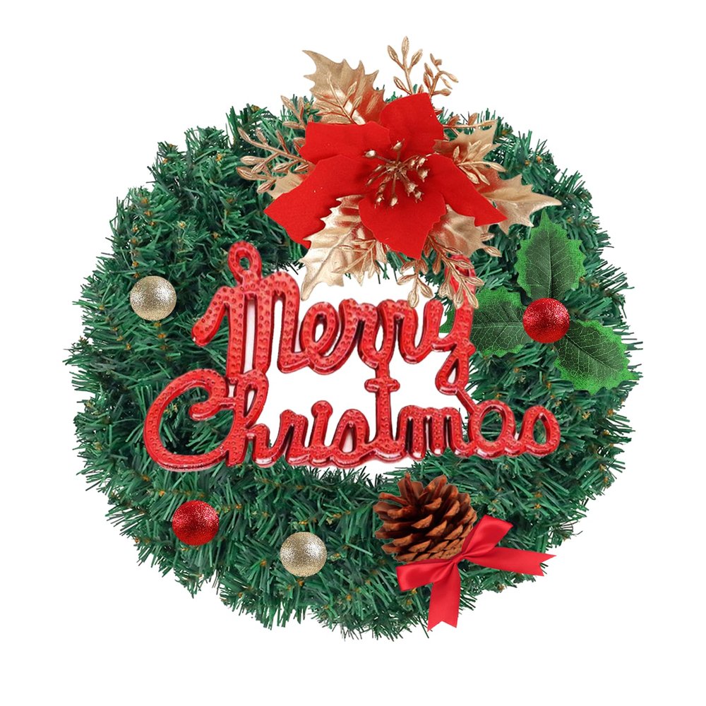 30cm Artificial Christmas Wreath