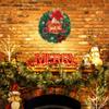 30cm Artificial Christmas Wreath view 4