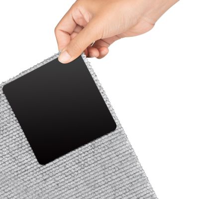 Yifield Non-Slip Rug Grippers, 2mm Thick, Washable & Reusable, 4 Pack, Black