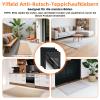 Yifield Non-Slip Rug Grippers, 2mm Thick, Washable & Reusable, 4 Pack, Black view 3