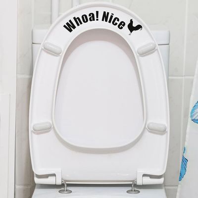 Whoa Whoa Nice Toilet Sticker