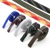 TGDGFKIAS Braided Cable Management Sleeve for Power, Audio and Video Cables, 240 mm, Multicolor (Clear Gold, 30 mm–1 m) view 2