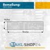 Stahl-Shop24 Aluminum Flat Bar 35 x 5 mm, 500 mm, Raw, AlMgSi0.5 view 2