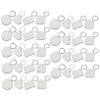 Artibetter 36-Piece Sublimation Blank Metal Keychain Blanks view 1