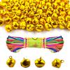 150 Pack Metal Bells with Colorful String view 1