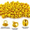 150 Pack Metal Bells with Colorful String view 3