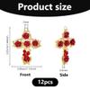 DICOSMETIC 12-Piece Gothic Cross Charms view 2