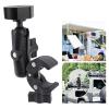 Pongnas RV Ladder Pole Mounting Kit, Adjustable Clamp Mount, Mini Mount for RVs, Trailers and Yachts, Black view 3