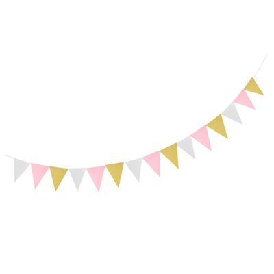 HEALSOPTHY Glittering Banner Garland