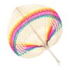 HOUDERCO Woven Bamboo Hand Fan view 1