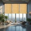 Lrisveana Weatherproof Bamboo Roller Shade view 3