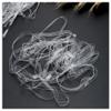 TMTGTS Transparent Rubber Bands, 80 × 1 mm, 200 g view 1