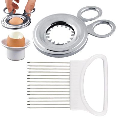 Egg Opener and Slicer Set