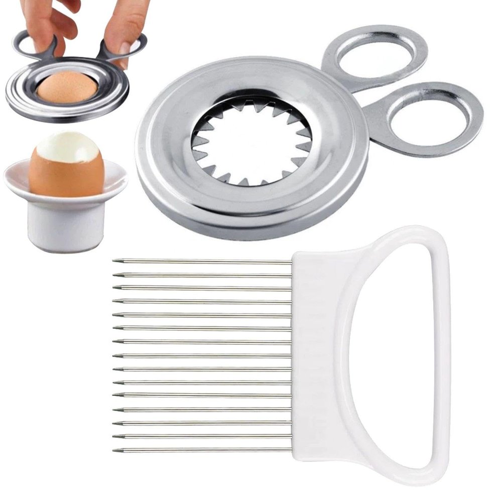 Egg Opener and Slicer Set