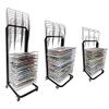 Mobile Metal Art Drying and Storage Rack with Extra-Large Flexible Shelves view 3