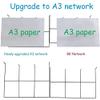 Mobile Metal Art Drying and Storage Rack with Extra-Large Flexible Shelves view 4