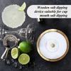 Wooden Salt Dipper and Clip Set view 4